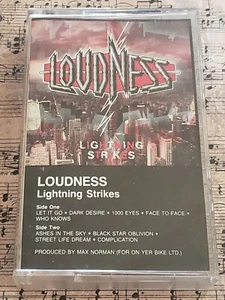 Loudness - Lightning Strikes Cassette 1986 Pre-Owned Excellent Condition - Picture 1 of 4