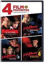 4 Film Favorites: Nightmare on Elm Street 1-4 (A Nightmare on Elm Street,  (DVD)