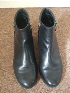 Women's Gerry Webber black ankle boots size 7 - Picture 1 of 9