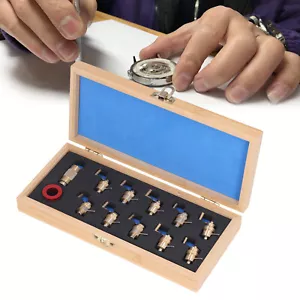 Watch Mainspring Winder Set Brass Wrist Watch Repairing Kit Watchmaker Tool KiQz - Picture 1 of 11