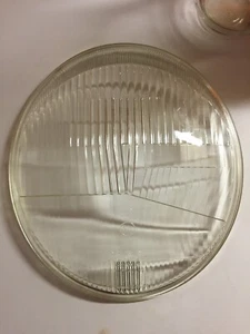 Porsche 356 911 912 FRENCH NOS Bosch 4487 Headlight Lens w/ Raised Script - Picture 1 of 5