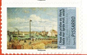 2013-ADHESIF-TIMBRE FRANCE NEUF**CAMILLE PISSARO-TABLEAU**SUPPORT BLANC-Yv.828a  - Imagen 1 de 1