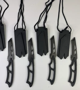 4 Vintage Maxam Neck Knife knives Whistle New in Box Lot of 4 - Picture 1 of 6