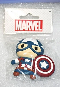 Marvel Comics Kawaii Style klassischer Captain America Kühlschrankmagnet Neu in Verpackung - Bild 1 von 3