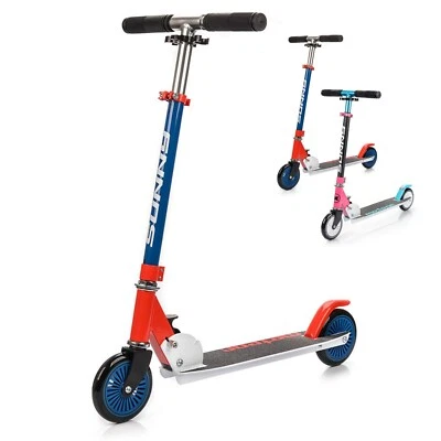 Kinderroller Scooter Tretroller Roller Kinder Kickscooter Junge Skate Roller LED - Bild 1 von 4