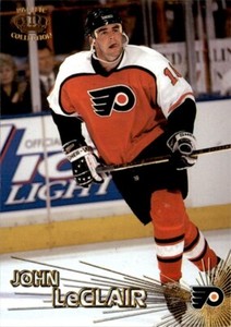 1997-98 Pacific Crown John LeClair Philadelphia Flyers #10