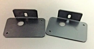 Unbranded Black Brackets for Vehicle Radio Mount or Other, Lot of 2 - Picture 1 of 5