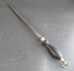 Antique 20" Cast Steel Butchers Sharpener - George Jones & Sons (Manchester) - Picture 1 of 11