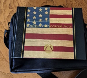 NAT'L NOTARY ASSOC Kit for WA State: Journal, Jurats, Indiv. Aknlgmt., Zip Case - Picture 1 of 13