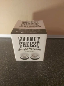 Creative Tops Gourmet Cheese Stoneware Ramekins (Set Of 2) - Picture 1 of 4