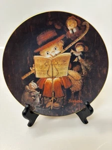 Juan Ferrandiz 1981 "El Flautista" Placa Coleccionista 6.5” EDICIÓN LIMITADA Nº 1139 - Imagen 1 de 2