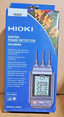 DETECTOR DE FASE DIGITAL HIOKI PD3259 Foto 1 de 3