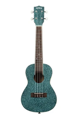 Kala Gloss Sparkle Concert Ukulele, Rhapsody in Blue - Image 1 of 4