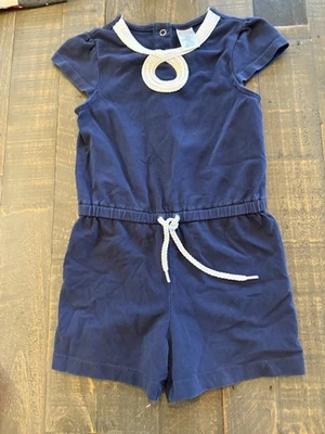 Gymboree Blue Romper Girls Size 5 - Image 1 of 4