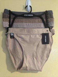 Steve Madden Panties 5 Pack Underwear Size S Ultra Soft Bikini Lingerie - Picture 1 of 5