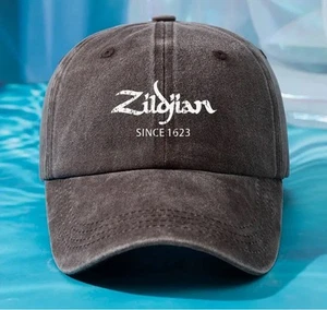 Zildjian Cymbals Logo Baseball Cap/Hat; Adjustable; Coffee; 100% Polyester; NEW - Picture 1 of 11