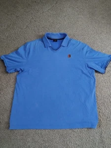 Herren Nike Kurzarm Poloshirt Größe L Blau - Bild 1 von 9