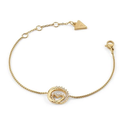 GUESS Schmuck Damen-Armband Herz Goldfarben S JUBB05527JWYGS - Bild 1 von 4
