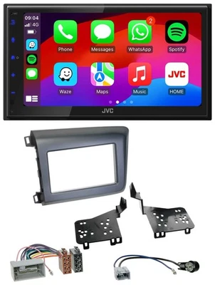 JVC Bluetooth 2DIN MP3 DAB USB Autoradio für Honda Civic US Modelle 2012-2015 - Bild 1 von 4