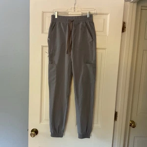 FIGS Charlotte 21 Slim Tall Scrub Pants Gray Size XS XST NWT Medical - Picture 1 of 3