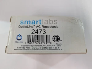Insteon Smartlabs 2473 OutletLinc AC Receptacle  – NEW in box - Picture 1 of 2
