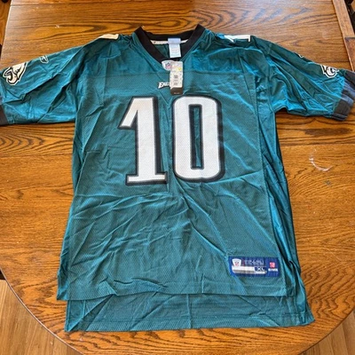 Camiseta Deean Jackson #10 Eagles Reebok Onfield Vintage Verde XL Foto 1 de 4