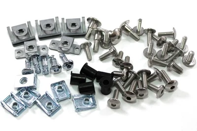 for Suzuki RGV 250 VJ21 1988-1990 Fairing Bolts Stainless Kit + Dzus Fasteners Foto 1 de 4