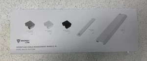 Secret Lab - Lot de gestion de câble blanc pur pour bureau Magnus Pro - Photo 1/2