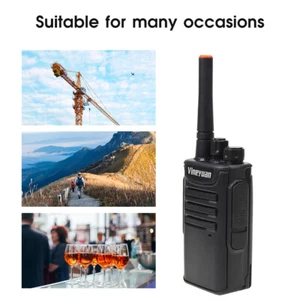 10PC Vineyuan S8 UHF 400-470MHz 3W CTCSS Two-way Walkie Talkie Radio Transceiver - Picture 1 of 12