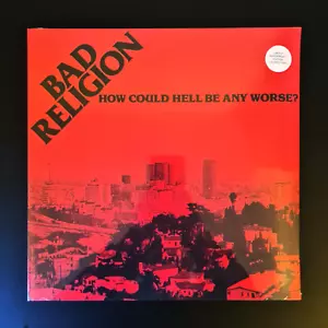 BAD RELIGION - HOW COULD HELL BE ANY WORSE? Limited Edition RED BLACK Vinyl LP - Picture 1 of 4