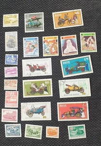** Bargain ** Stamps, Cars Buses Etc. MNH & MLH - Picture 1 of 4