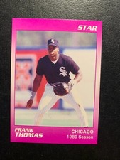 Frank Thomas 1991 STAR CO 1989 Season  Card #6 of 11  CHICAGO WHITE SOX