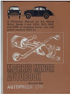 MORRIS MINOR SERIES 2 1000 SALOON TRAVELLER TOURER VAN (1952-69) WORKSHOP MANUAL - Picture 1 of 1