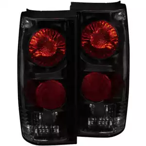 Conjunto de luz trasera de lente de humo negro para Chevrolet S10 1982-1994 - Imagen 1 de 2