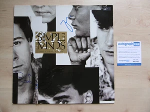 Simple Minds "Kerr & Burchill" Autogramme signed LP-Cover "Once... " Vinyl ACOA - Picture 1 of 3