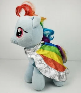 Build A Bear My Little Pony Rainbow Dash azul pegaso alas de felpa 15" con capa - Imagen 1 de 11