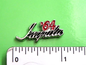 '64 1964 IMPALA script - hat pin , tie tac , lapel pin , hatpin GIFT BOXED - Picture 1 of 5