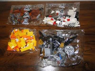Lego Sealed Parts Bags From Random Lego Sets Factory Sealed Brown Gold Orange - Image 1 of 4
