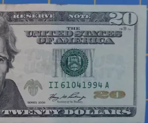 Birthday, Anniversary, 1994 Fancy $20 Dollar Bill, JUNE 1 , or JAN 4 , - Picture 1 of 3