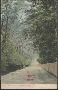 POSTAL LOCAL BUSH HILL WINCHMORE HILL 1906 - MATASELLADA COMO TAL - Imagen 1 de 2