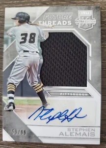 2016 PANINI ELITE EXTRA EDITION STEPHEN ALEMAIS AUTO JERSEY /99 FUTURE THREADS - Picture 1 of 2