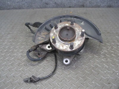 92-96 NISSAN Z32 300ZX NON TURBO FRONT LEFT SPINDLE KNUCKLE WHEEL HUB OEM - Image 1 of 4