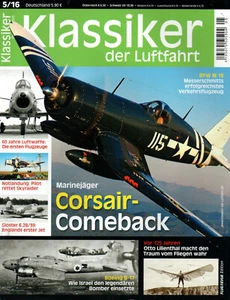 Auswahl: Klassiker der Luftfahrt - Jg. 2016 - Flugzeug Magazin - Jet - Propeller - Bild 1 von 1