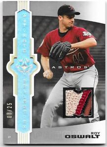 2007 Ultimate Collection Roy Oswalt 08/25 Game Used Patch #21