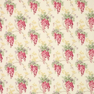 Laura Ashley Wisteria cranberry Stoffrest