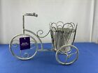 Vintage Metal Bicycle Tricycle Flower Plant Pot Stand Planter Decor