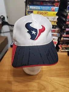 Houston Texans NFL Adjustable Strapback Hat Reebok Logo - Picture 1 of 8