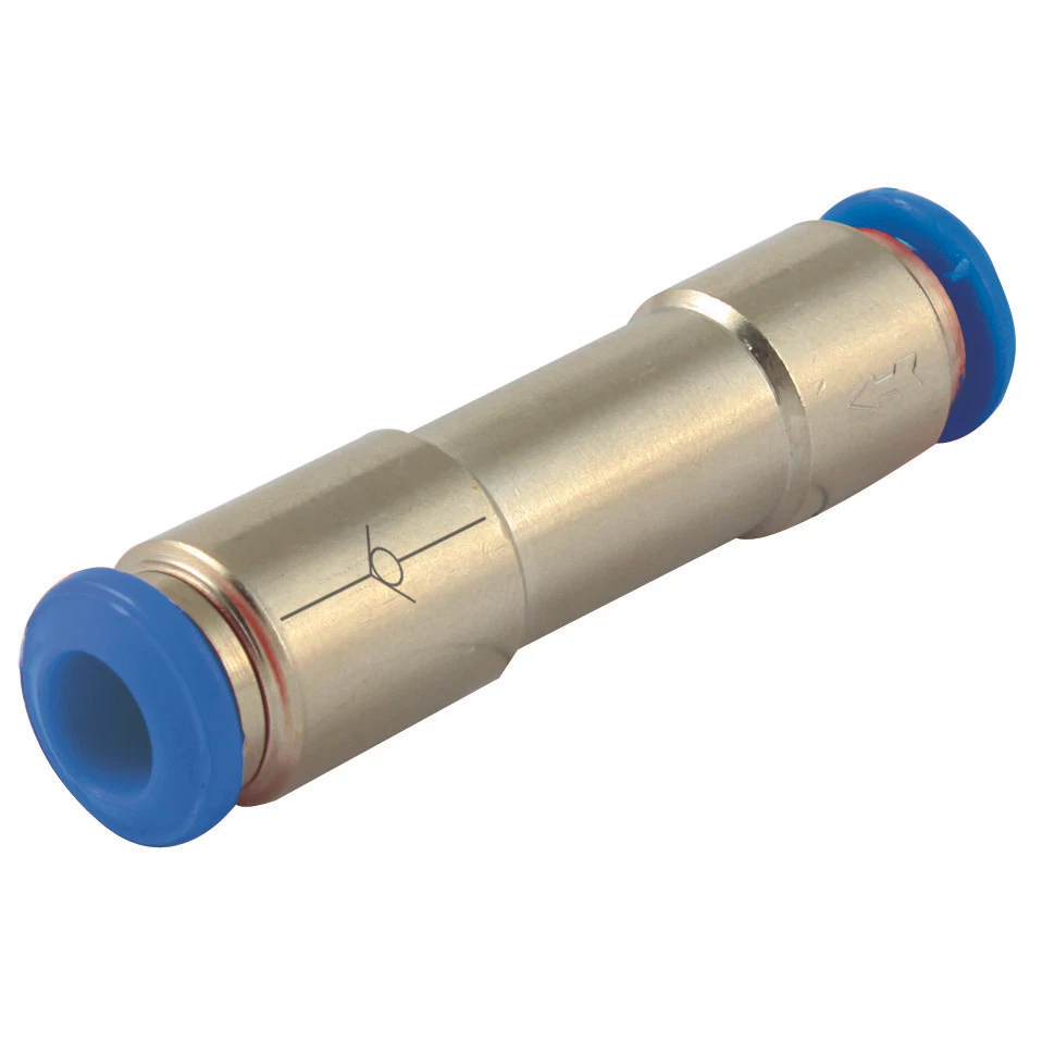Tube x Tube Check Valve For Sizes 4, 6, 8, and 10mm