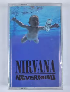 RARE Factory Sealed NIRVANA Nevermind Cassette Tape 1991 Geffen DGCC-24425 - Picture 1 of 7