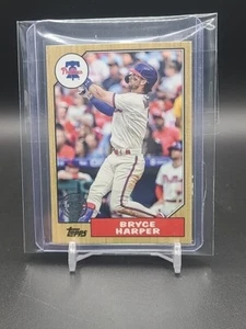 2022 Topps Bryce Harper Throwback 1987 Philadelphia Phillies - Bild 1 von 1